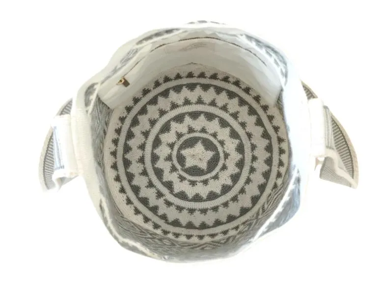 Grey/Blue Modern Day Mochila